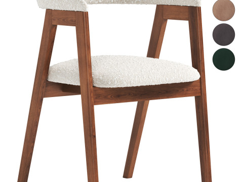 Trevor chair Modello 3D