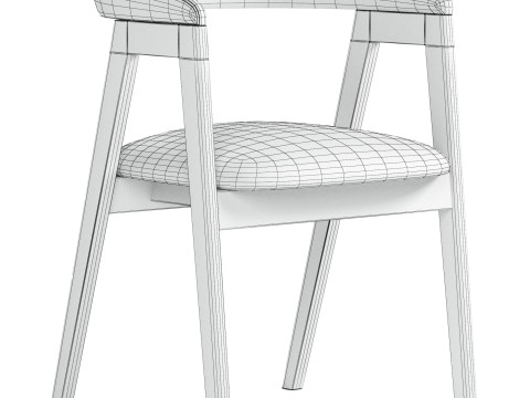 Trevor chair Modello 3D