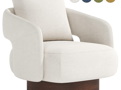 356 Armchair by Ditre Italia 3Dモデル