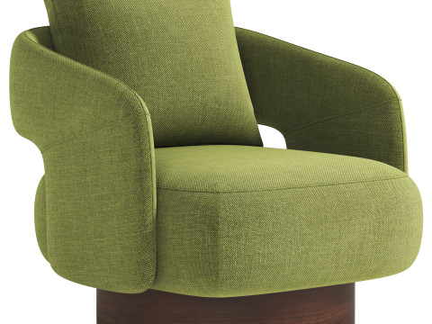 356 Armchair by Ditre Italia Modelo 3D