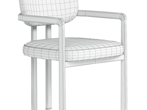 Adrien chairs Model 3D