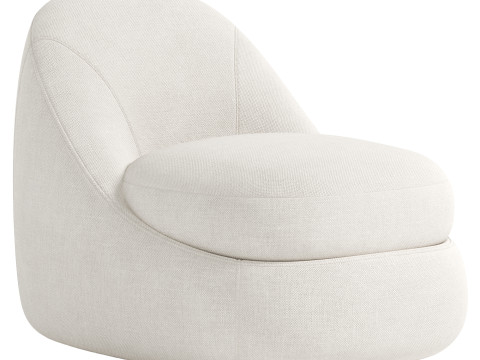 Akena armchair Model 3D