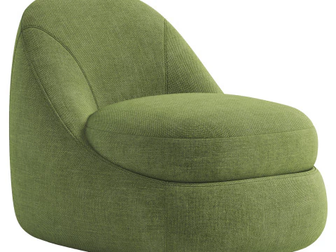 Akena armchair 3D Model