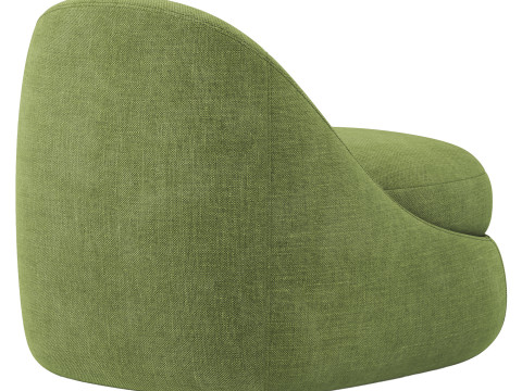 Akena armchair Model 3D