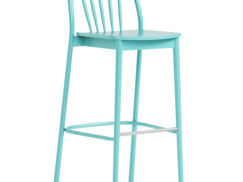 ALDO H 070 chair Modello 3D