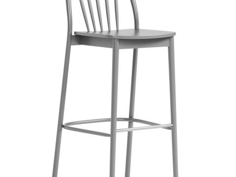 ALDO H 070 chair Modello 3D