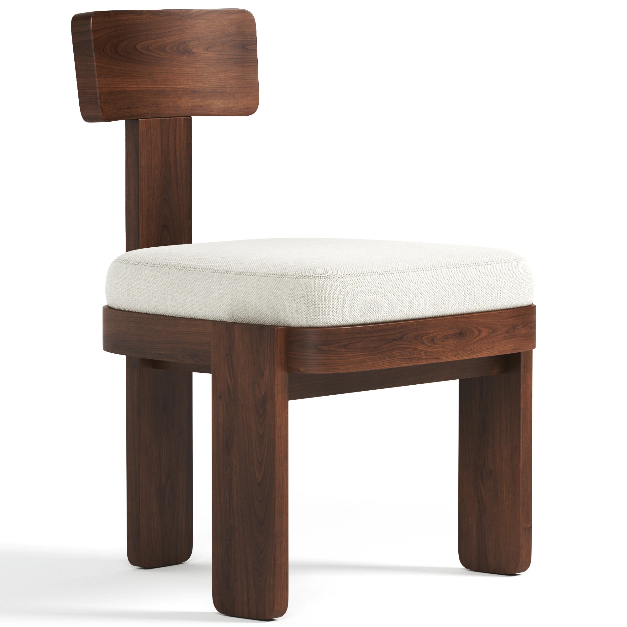 Ambrose Dining Chair 3D Model .c4d .max .obj .3ds .fbx .stl .blend