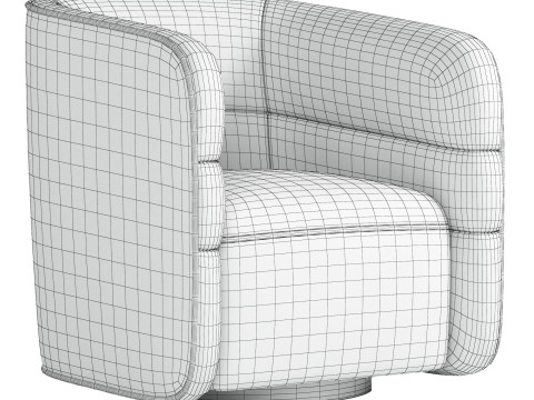 Andrew armchair 3D मॉडल