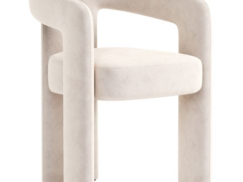 Angie chair Model 3D