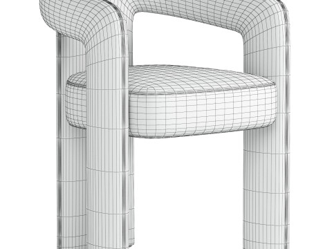 Angie chair Model 3D