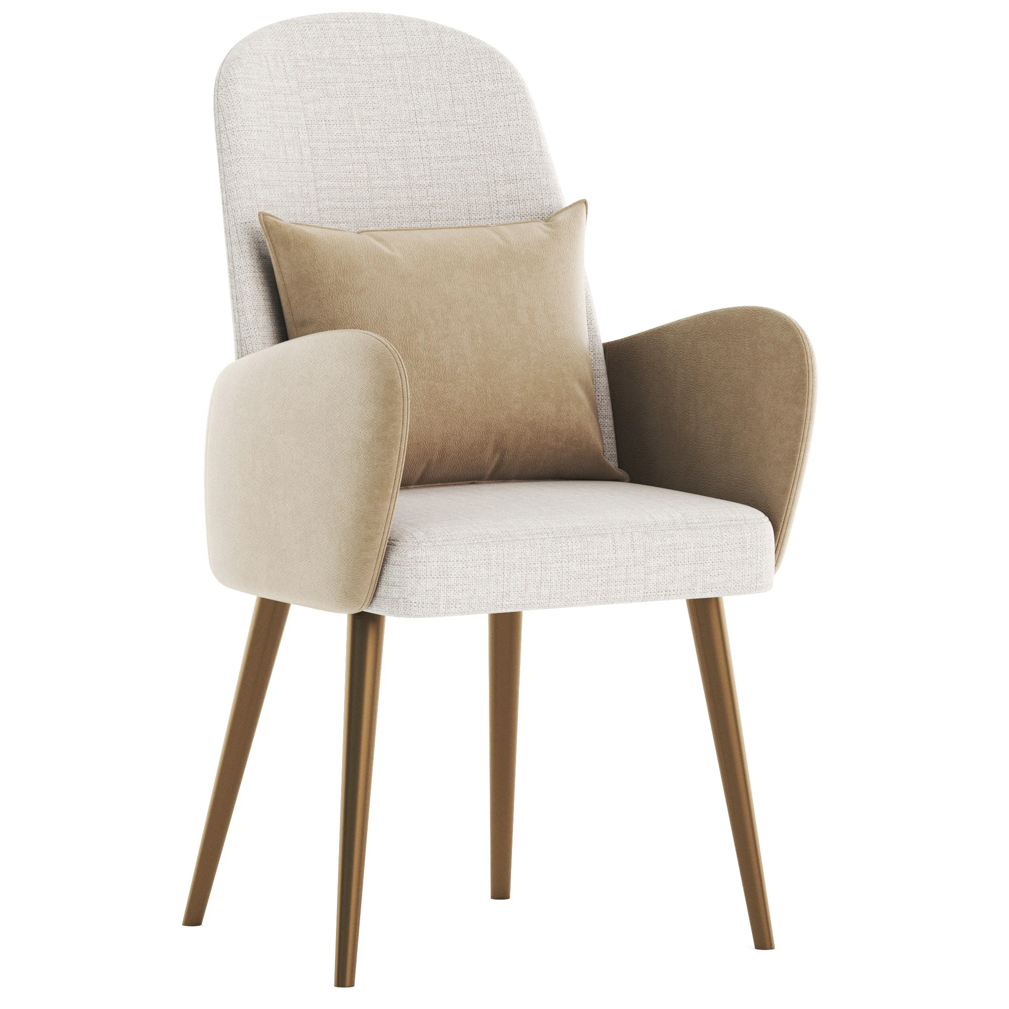 ATLANTIC chair by Reflex 3D Model .c4d .max .obj .3ds .fbx .stl .blend