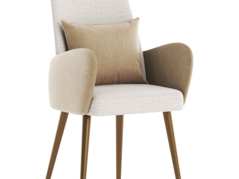 ATLANTIC chair by Reflex Modelo 3D