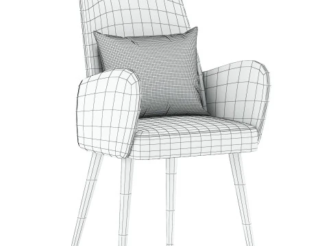 ATLANTIC chair by Reflex 3D Model