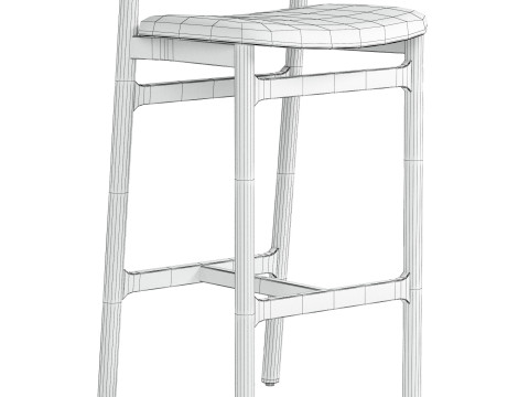 Baden chair 3D मॉडल