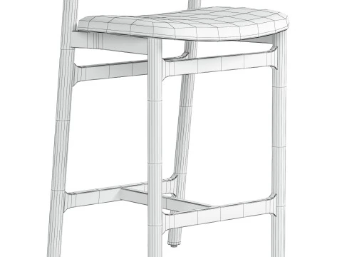 Baden Stool 3D Model