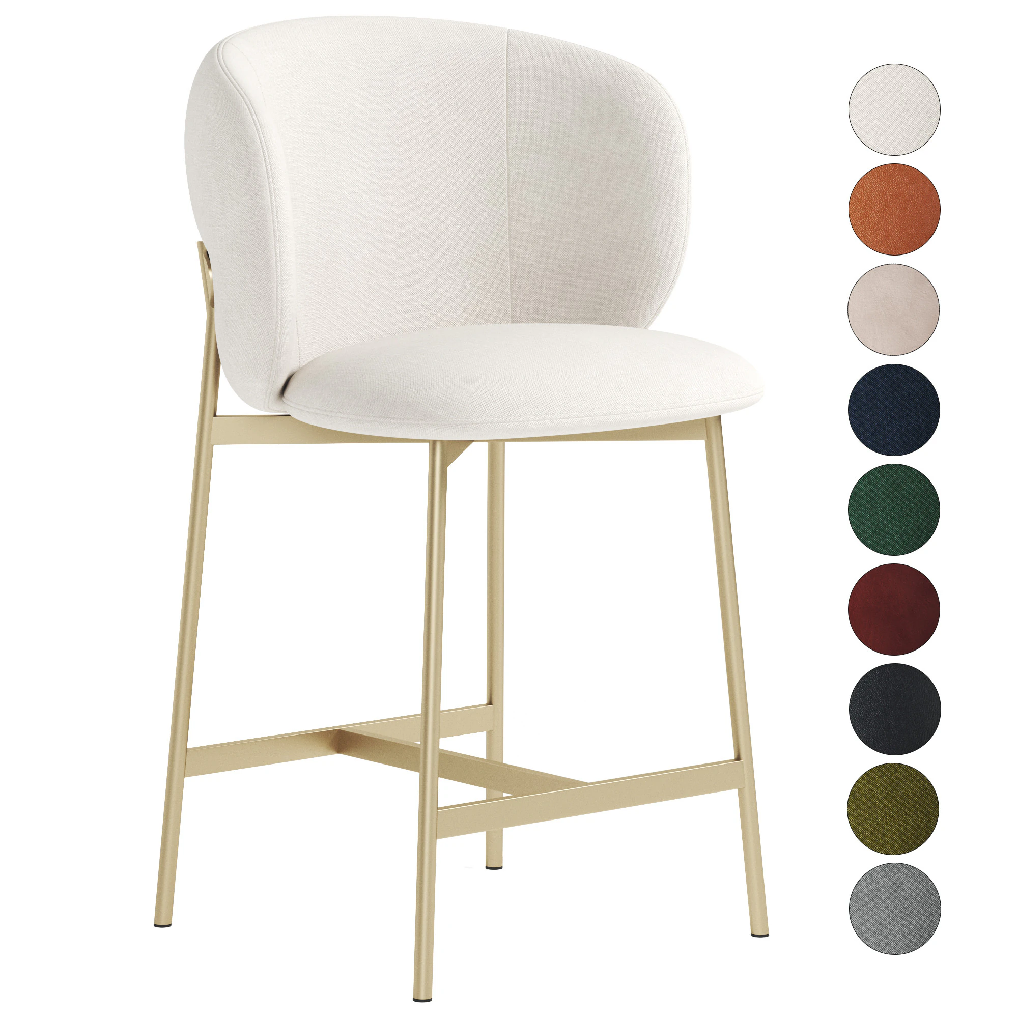 Baykal bar chair 3D Model .c4d .max .obj .3ds .fbx .stl .blend 