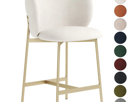 Барний стілець Baykal 3D Модель