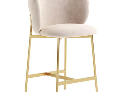 Baykal bar chair 3D 模型