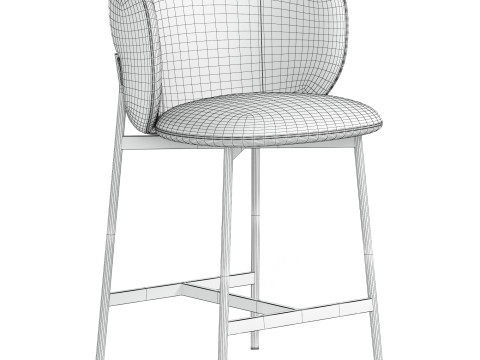 Baykal bar chair 3D 模型