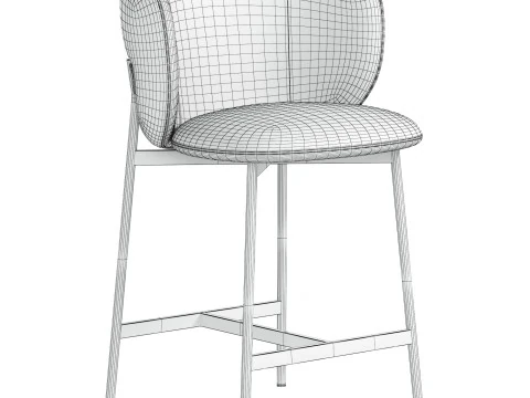 Baykal bar chair 3D Model