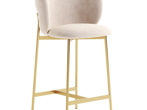 Baykal bar chair 3D 模型