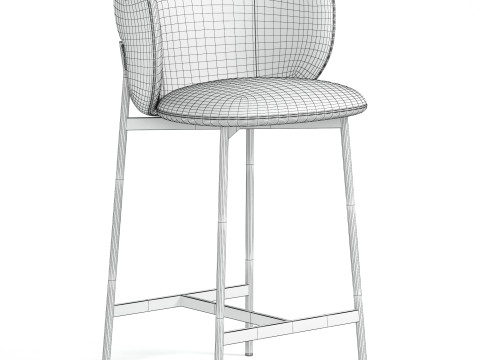 Baykal bar chair 3D 模型