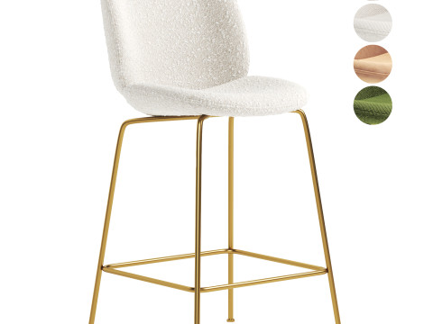 Beetle Bar chair 3D 模型