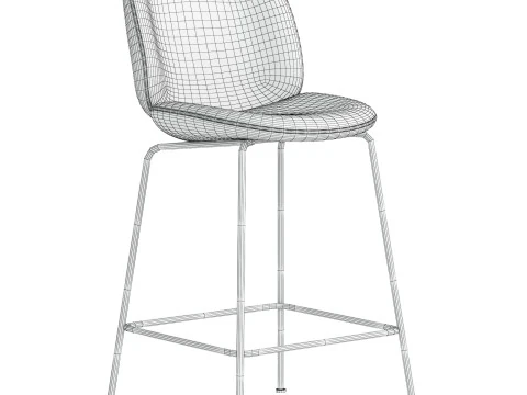 Beetle Bar chair 3D Model