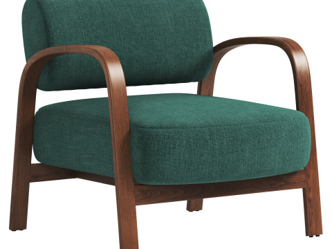 Bendy armchair 3D-Modell
