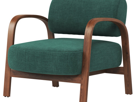 Bendy armchair Modelo 3D