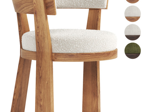 Blaze Dining Chair 3D 模型