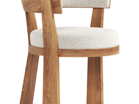 Blaze Dining Chair 3D Model
