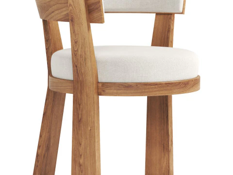 Blaze Dining Chair 3D Model
