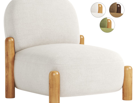 Boldi armchair 3D-Modell