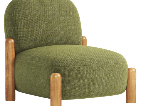 Boldi armchair 3D Model