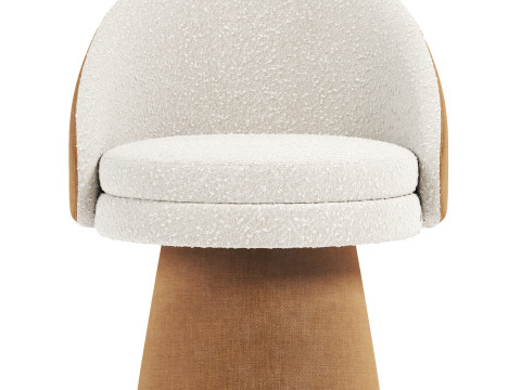 Caroline Dining Chair 3D Model