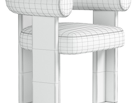 CASSETTE CHAIR Model 3D