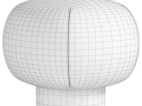 Koto pouf 3Dモデル