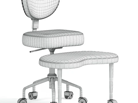 Pipersong Meditation Chair 3D Model