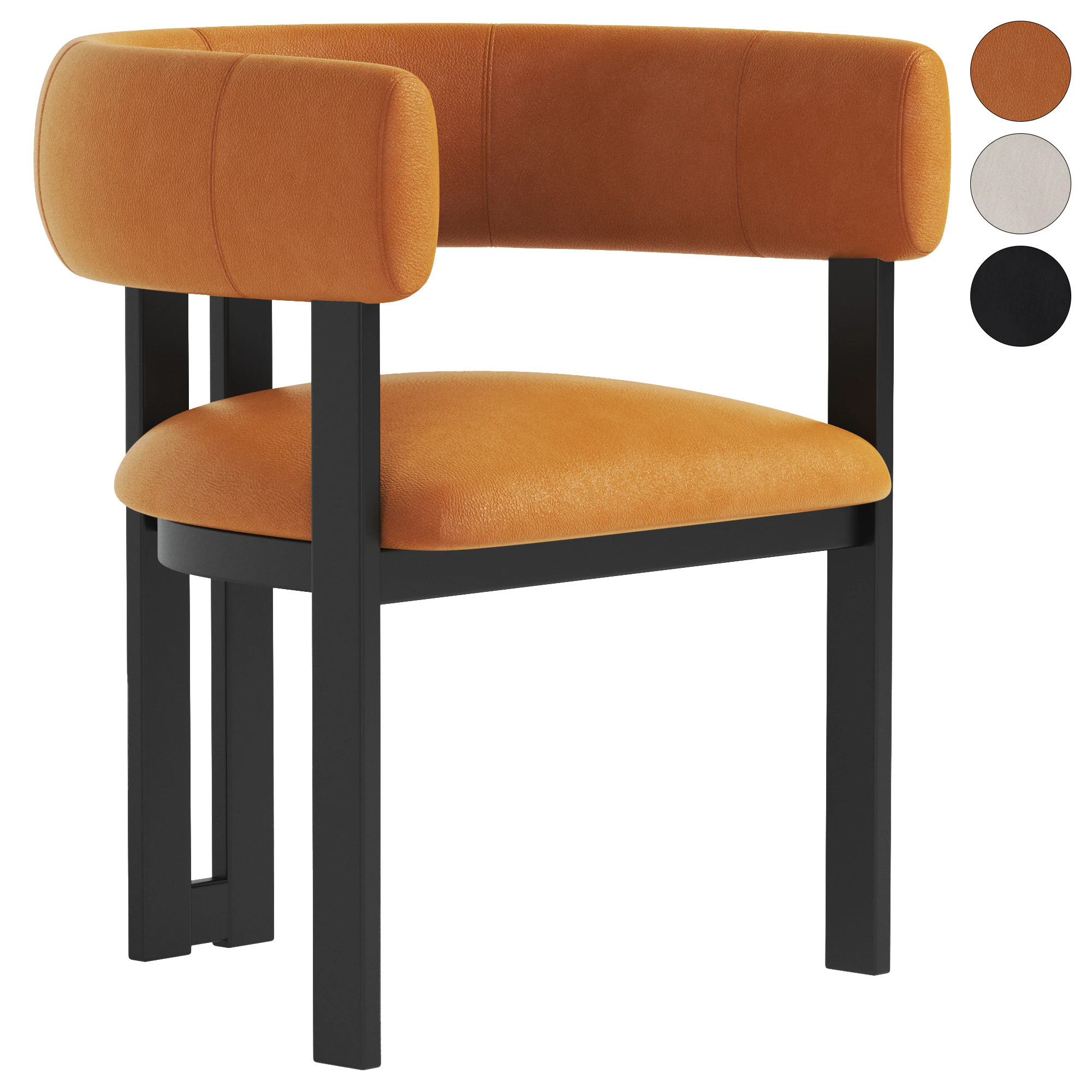 Marshall Armchair 3D Model .c4d .max .obj .3ds .fbx .stl .blend