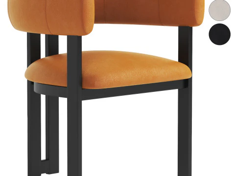 Fotel Marshalla Model 3D