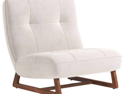 Ribs armchair 3D Model