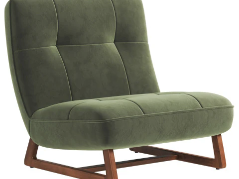 갈비뼈 안락의자 3D 모델