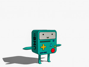 BMO Adventure Time 3D Model