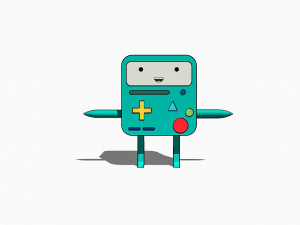 BMO Adventure Time Modelo 3D