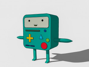 BMO Adventure Time Modelo 3D