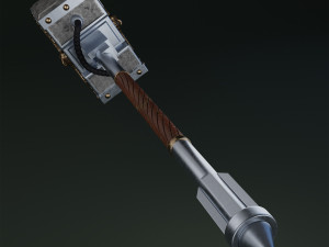 The Hammer of Space Marine 3Dプリントモデル