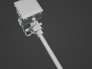 The Hammer of Space Marine 3Dプリントモデル