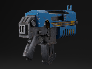 The Bolter of Space Marine for 3D print Model Cetak 3D