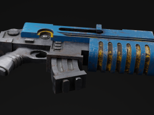 The Bolter of Space Marine for 3D print Model Cetak 3D